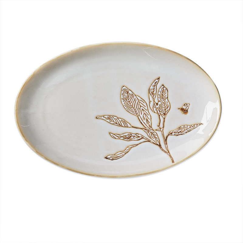 Lavender & Honey Oval Platter Large