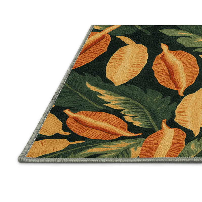  Tapis lavable Tamarind, Carré 5 pi