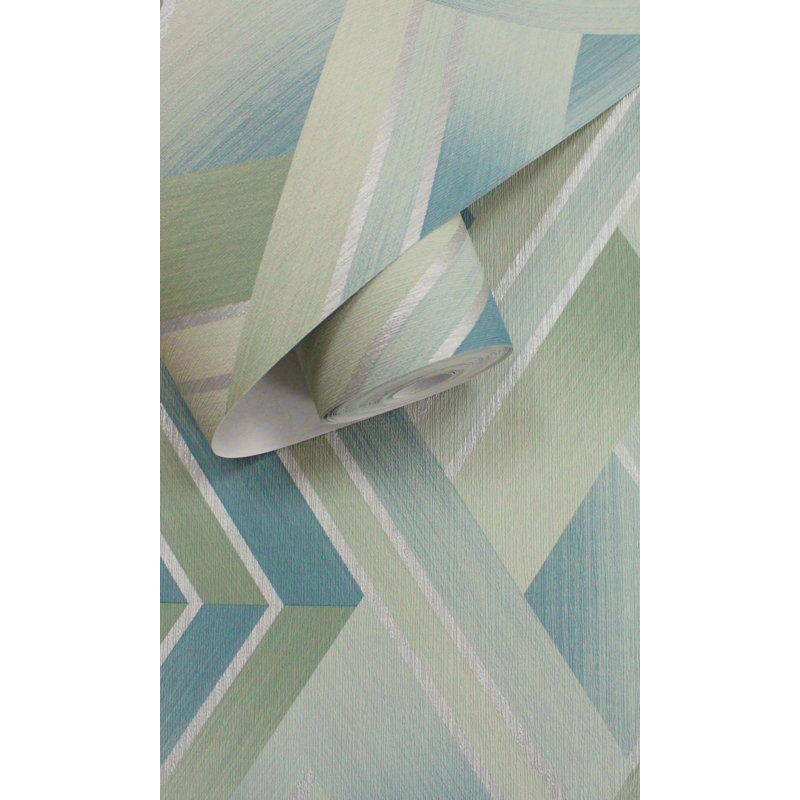 Genise Abstract Roll, Duck Egg