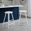 Migdalia Solid Wood Counter Stool-497676242