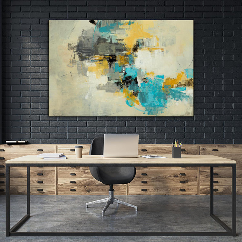 «Adrift In Time On Canvas» par Daleno, reproduction d'art, H 72 po x l 72 po x P 1,5 po