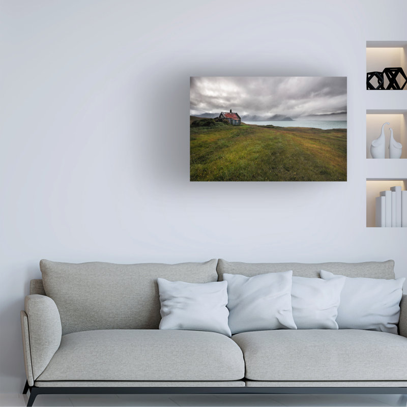 Art sur toile froid et humide Torsteinn H. Ingibergsson, H 30 po x l 47 po