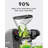 Efficient Juicer by SIFENE, 2-Speed, Stainless Steel, Slow Masticating, Cold Press-94225461
