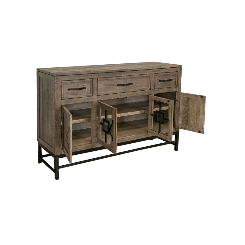 Blacksmith 60'' Solid Wood Sideboard