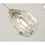 Lustre suspendu en laiton taillé à facettes en cristal clair-88907032-88907033-88907034