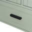 Meuble-lavabo moderne de 24 po avec lavabo en céramique, porte à fermeture en douceur, tablette de porte à double couche et 3 tiroirs-129193773