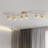 6 Light Gold Track Lighting Kit