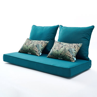 Outdoor 4'' Bench Seat / Back Cushion