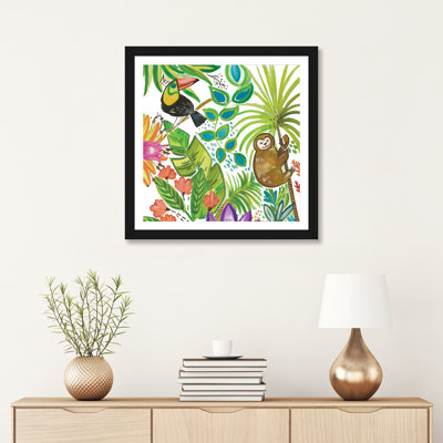 Art tropical encadré