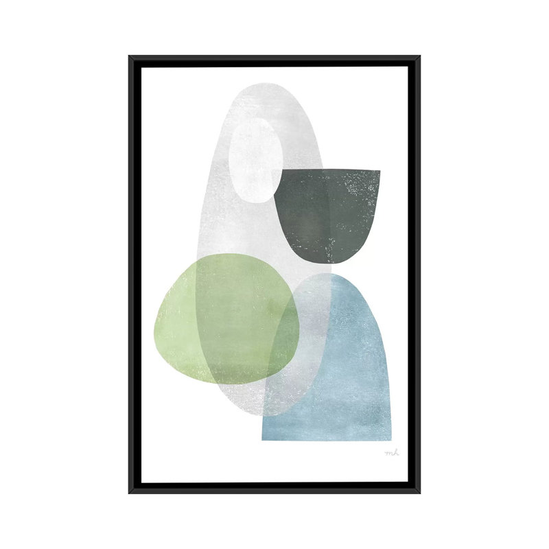 « whispers ii », impression sur toile, H 26 po x l 18 po x P 1,5 po, Toile avec cadre noir, Pas de tapis