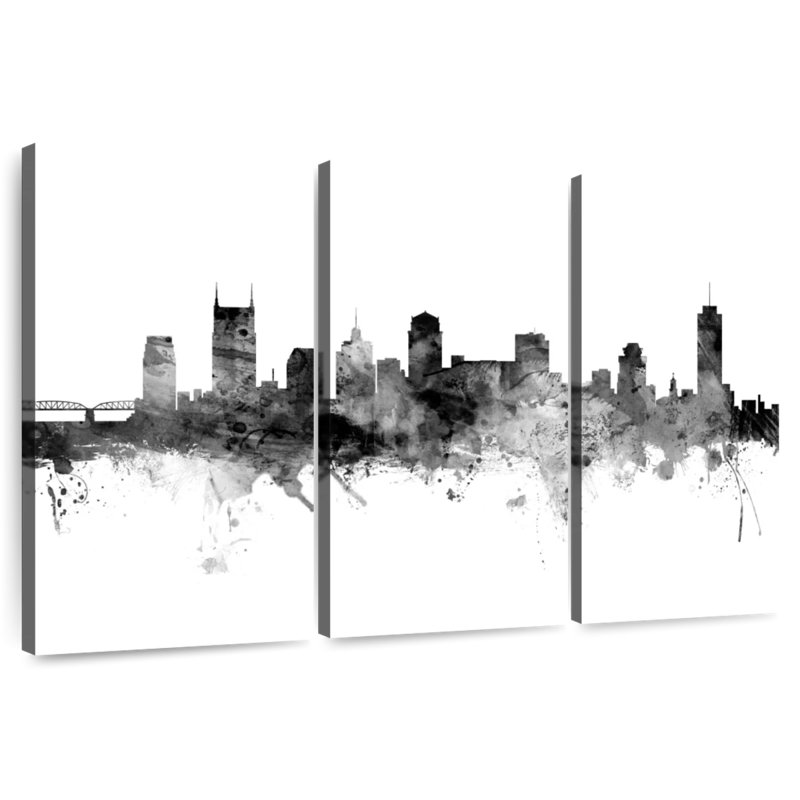 Sébbie, Nashville, Tennessee, horizon huit, H 48 po x l 74 po