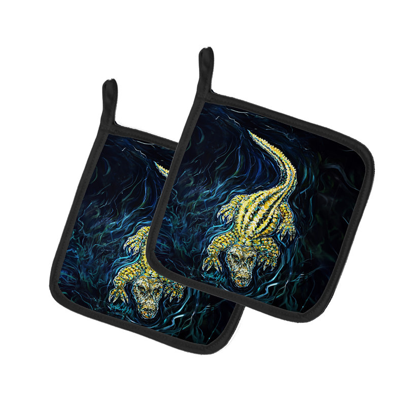 Caroline's Treasures Martin Welch New Artwork Polyester Potholder Set