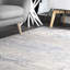 Tapis argenté Cassaday-2073449088