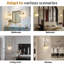 Appliques murales en verre French Light Luxury
