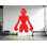 Autocollant mural de boxe fille gymnase Power Girl citation décor d'entraînement Art vinyle autocollants muraux de salle de bain