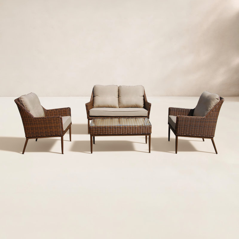 Outdoor 4 - Piece Conversation Set