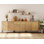 Aadham, armoire de rangement à crédence en bois 3-en-1 à 6 portes avec tiroirs 94,5 po Aadham