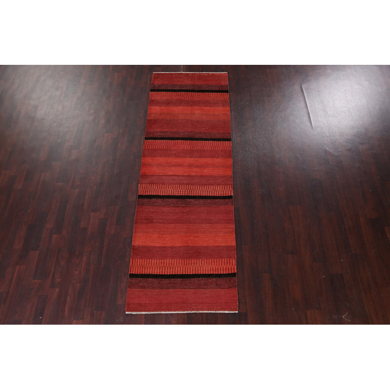 Handmade Gabbeh Runner Rug 3x10