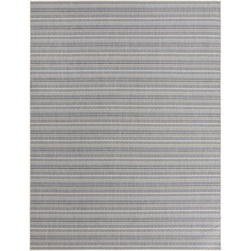 Evolet Striped Indoor / Outdoor Rug, Rectangle 10' x 13'