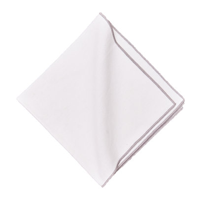 Beck 100% Cotton Striped Square Napkin