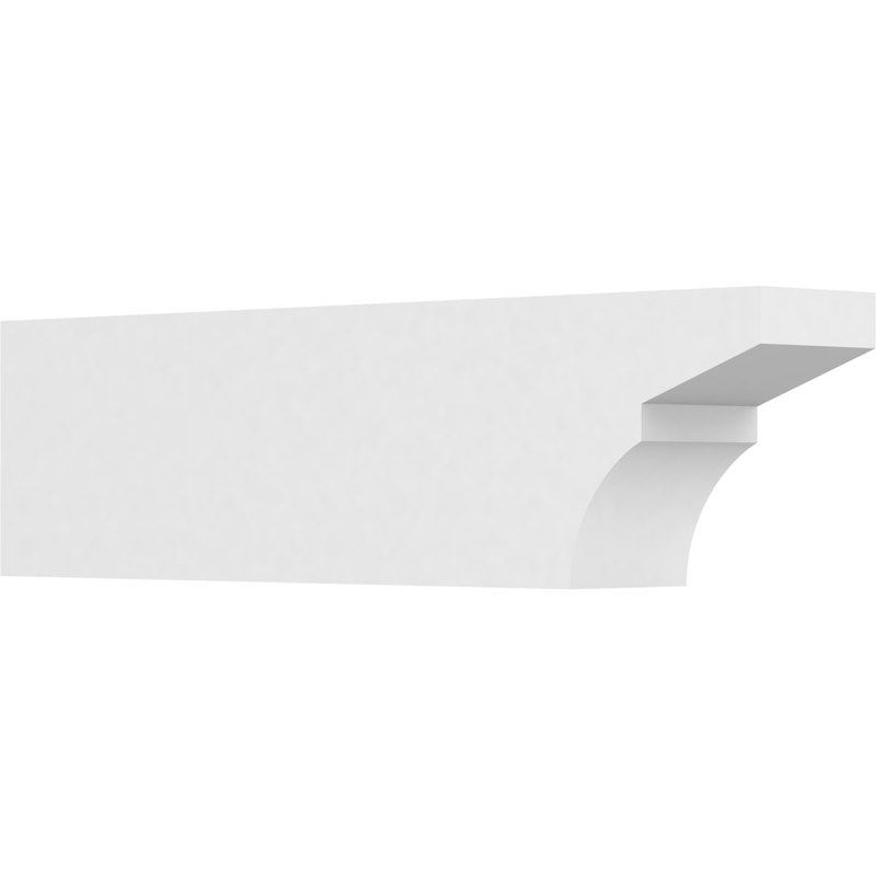 Queue de chevron standard en PVC de qualité architecturale Monterey, H 8 po x L 5 po x P 30 po