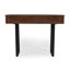 Console moderne en bois massif avec design cannelé et rangement-958908359