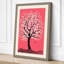 Blossom Tree and Bird Botanical - Wrapped Canvas-976184730-976184813