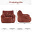 Corduroy Bean Bag Chair-519268548