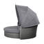 Aarju 195cm Wide Wicker Patio Daybed with Cushions-49628674