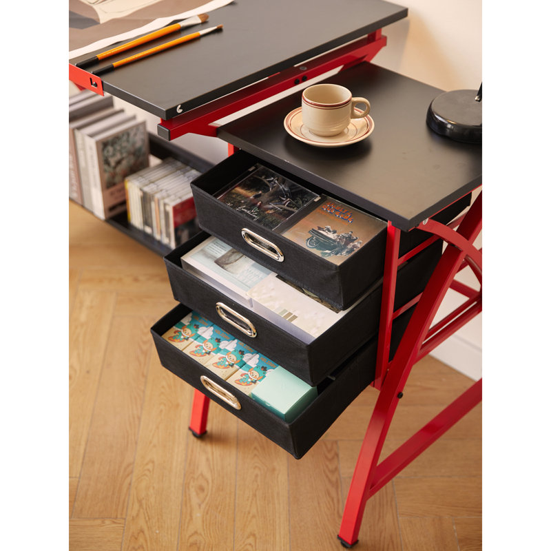 drafting table with stool