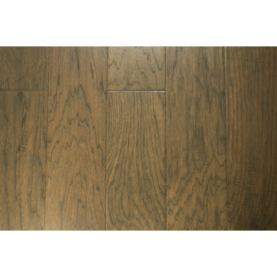 Hickory 3/8” Thick x 6" Wide x Varying Length Engineered Hardwood Flooring
