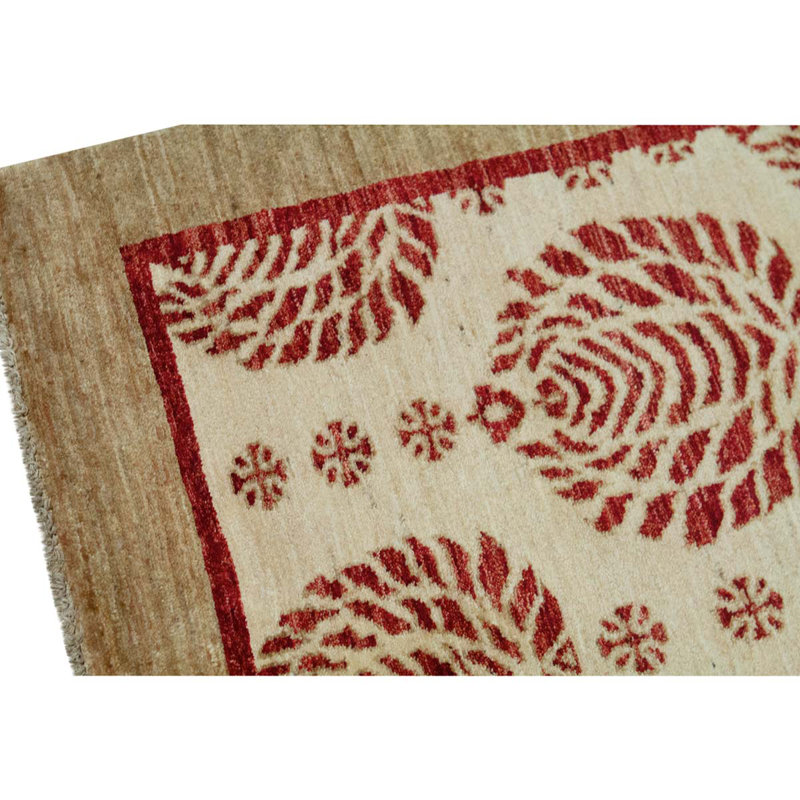 Floral Area Rug in Navy