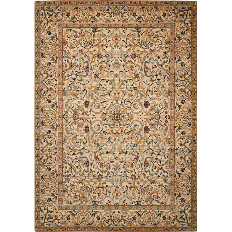 Keely Oriental Indoor Rug, Rectangle 5'6" x 8'