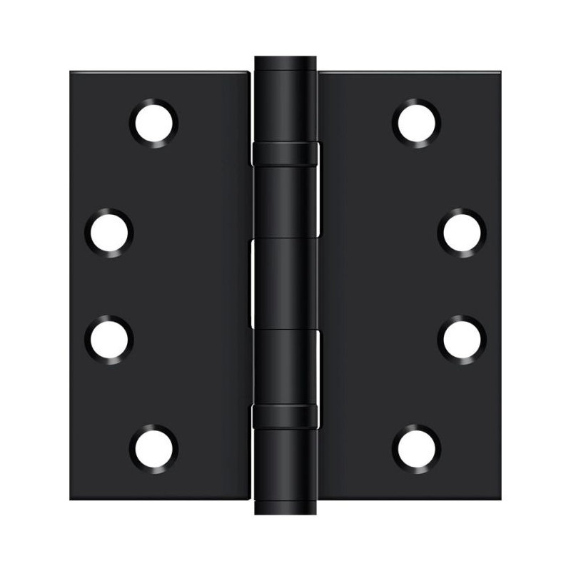 Steel Surface Mount Hinge, Paint Black