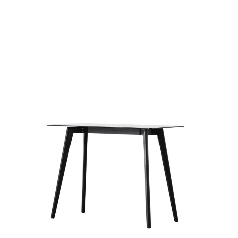 Merton Glass Solid Wood Desk