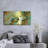 'Orange Lava' Metal Wall Art-1384844086