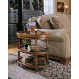 Seven Seas Solid Wood Tray Top End Table