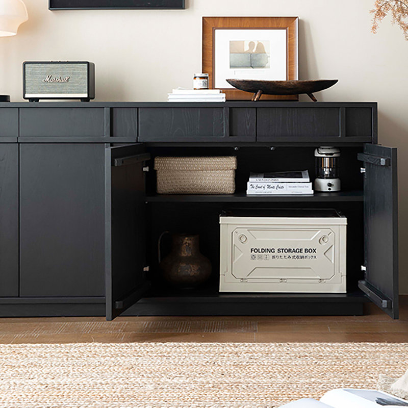 Buffet simple nordique moderne, H 31,5 po x l 70,9 po x P 16,9 po