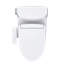 TOTO® WASHLET+® Carlyle® II 1G® One-Piece Elongated 1.0 GPF Toilet and WASHLET+® S2 Bidet Seat, Cotton White - MW6143346CUFG#01