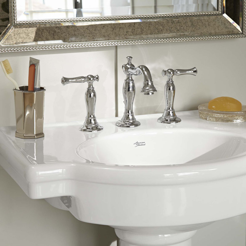 Robinet de salle de bain Quentin, Nickel satiné