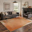 Tapis intérieur beige / orange lavable à la machine avec envers antidérapant Ripon-1101369888