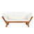 Beige Cushion/Natural Frame selected