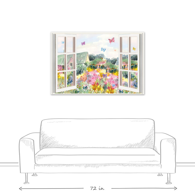 Art sur toile Bryant, H 32 po x l 48 po x P 1,25 po