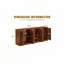 Armoire de rangement à 6 portes Wavy Design-1374995164