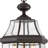 Newbury 3-Light Medici Bronze Outdoor Hanging Lantern-221146755