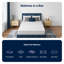 20cm Memory Foam  Pocket Sprung Mattress-109102256