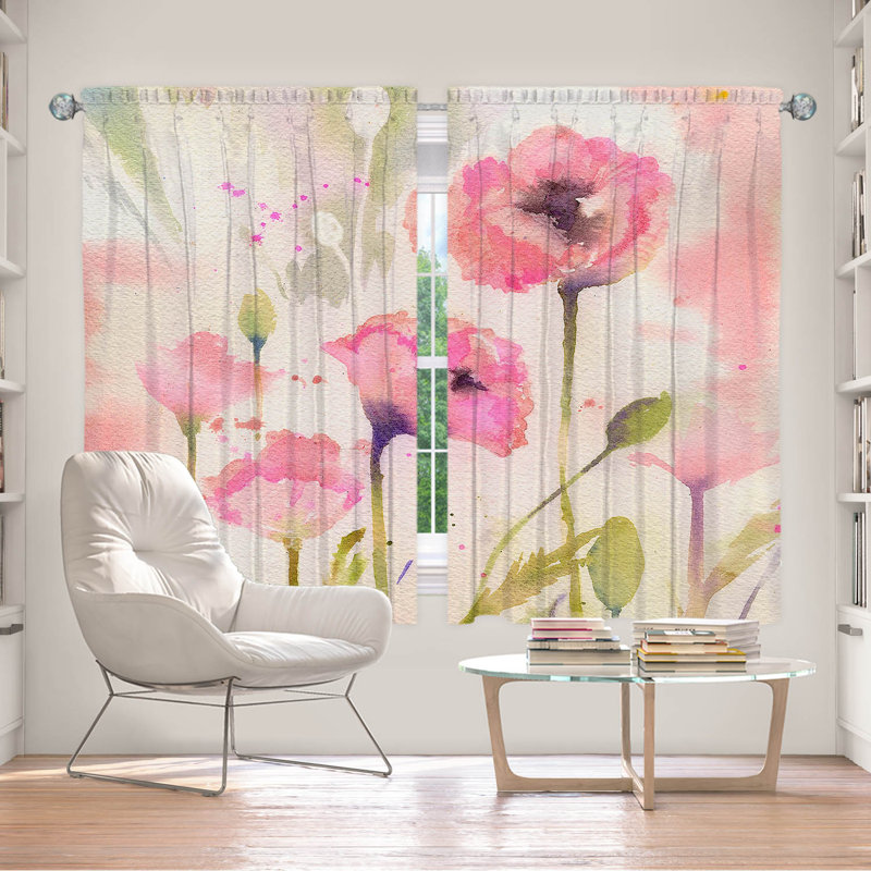 Damali Room Darkening Curtain Pair