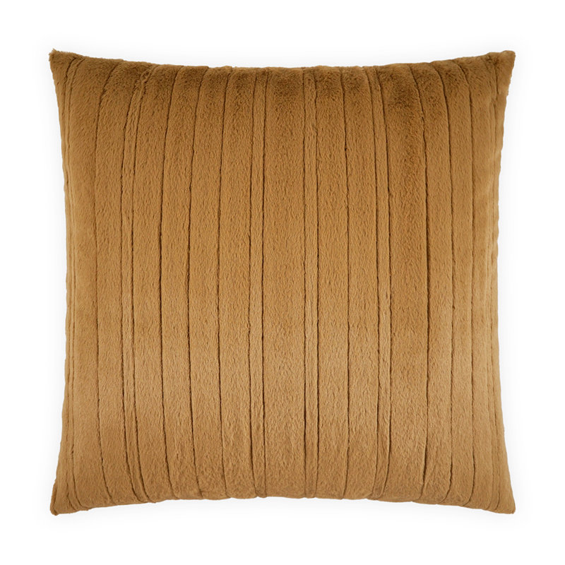 Coussin Spalding, Nougat, Carré 20 po