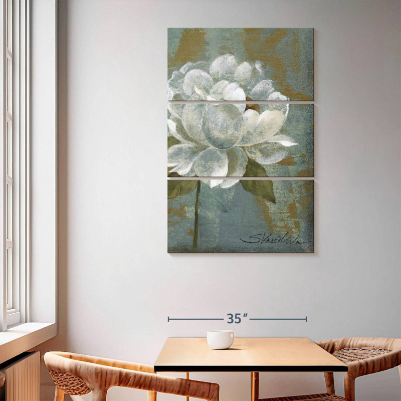 Harnek Peony Tile, 65" H x 42" W