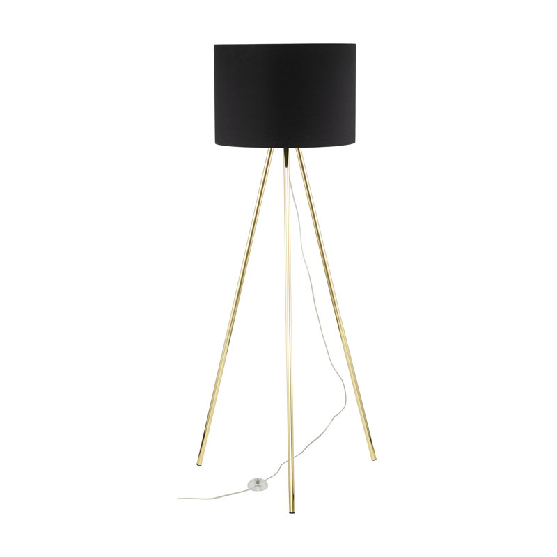 Lampe sur pied noire Briley